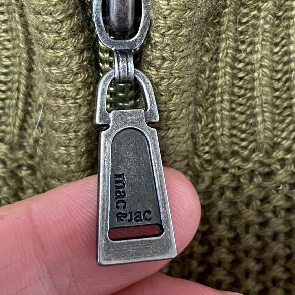 Mac & Jac zip-up Knit cardigan - Picture 4 of 6